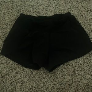lulu lemon black shorts